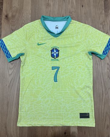 Brasilien Trikot Copa América 2024 Vini Jr. #7 
