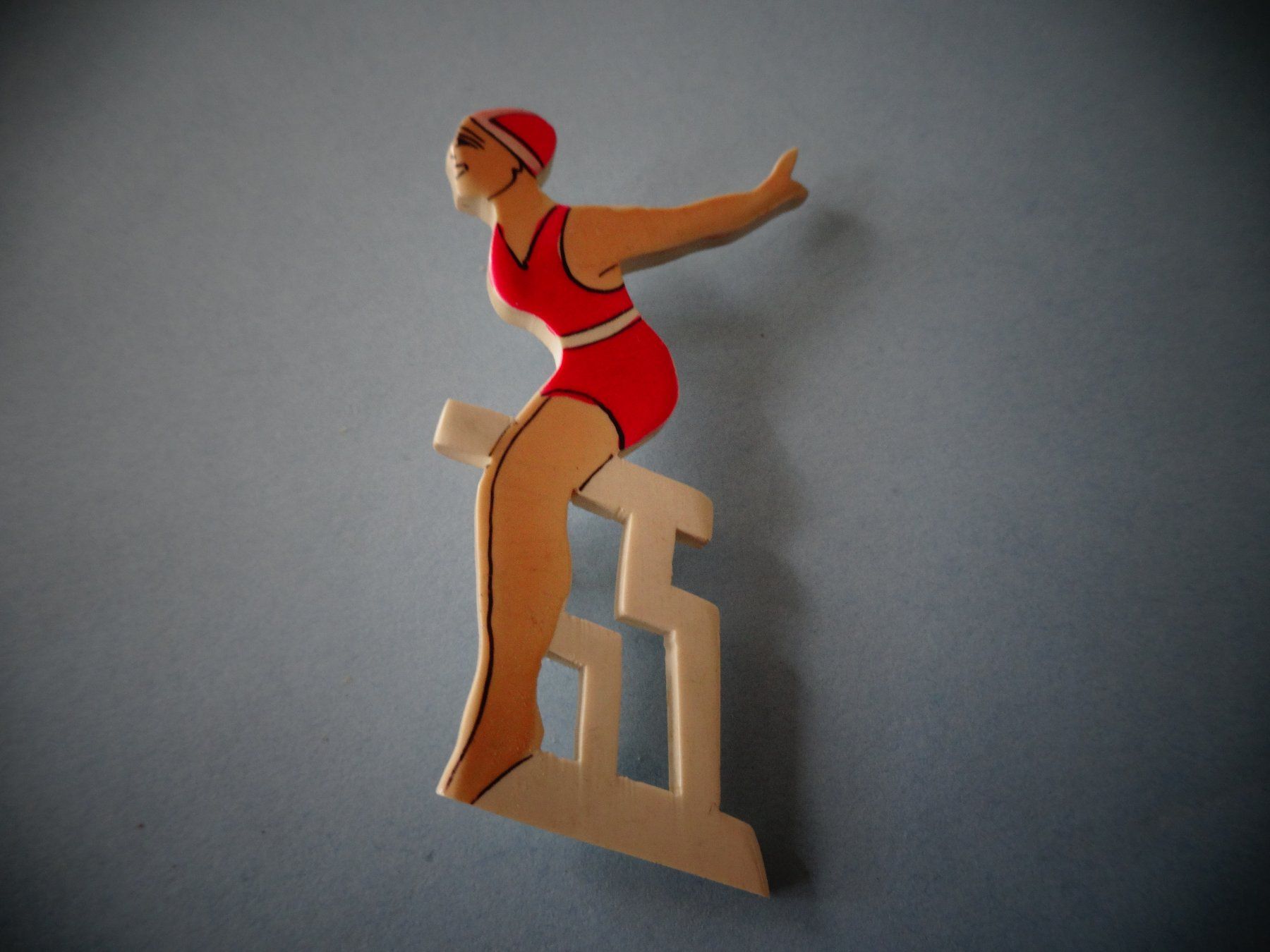 Broches & Aiguilles: Alter Anstecker aus den Schwimmerin – D'occasion à Neerach par jenny062 1