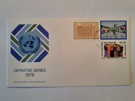 FDC Nations Unies - Definitive Séries 1978