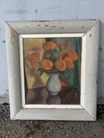 Schönes altes Blumenstilleben-Ölgemälde