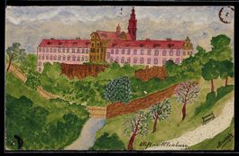 Künstler Handgemalt: Altenburg, Stift A