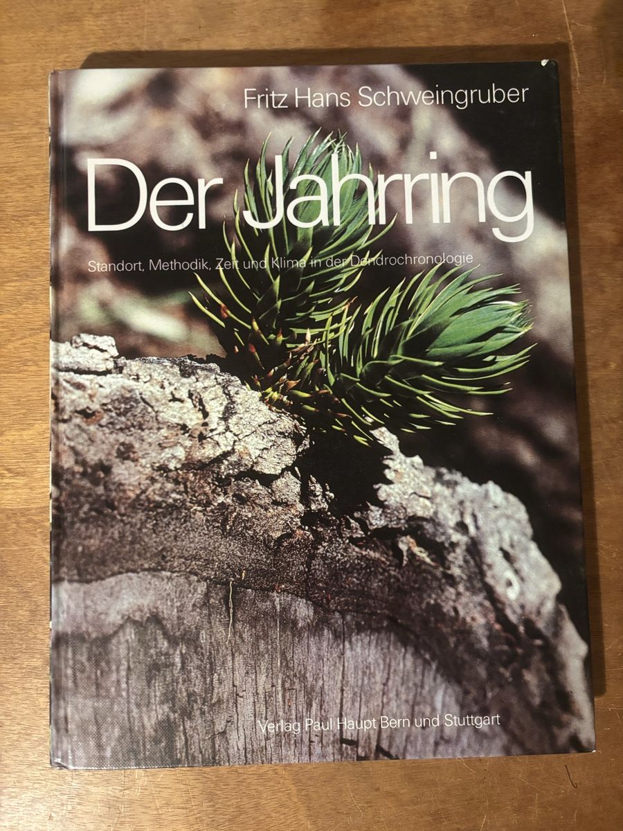 Libri: Der Jahrring: Standort, Methodik, Klima. Schweingruber – Usato da Zürich venduto da WWehrle