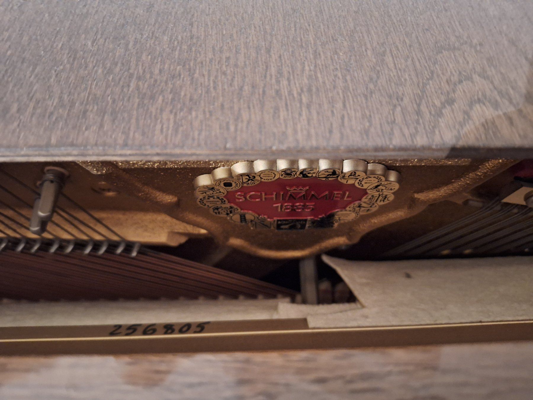 Musikinstrumente: Original Schimmel Klavier 112/5 Eiche rustikal – Gebraucht aus Seltisberg von SireniaLacrima 2