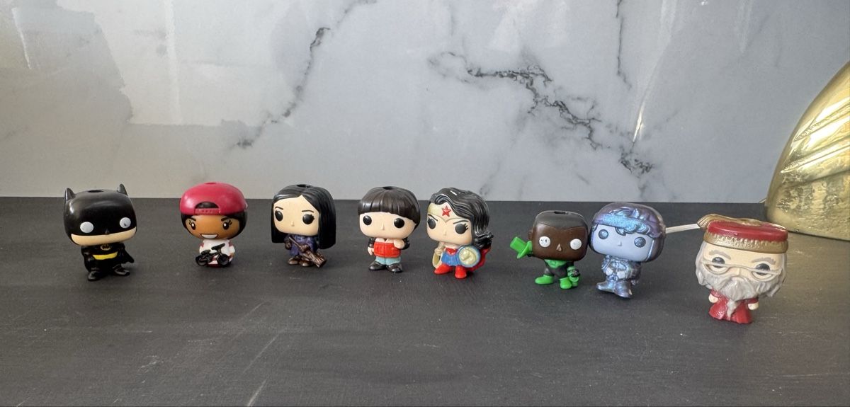 Funko Statuette: Funko Pop Figuren  8 Stk DC Marvel Figuren  – Usato da Oftringen venduto da Makeq