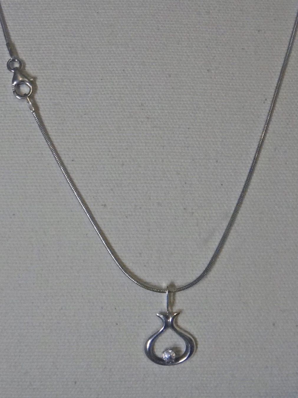 Catenine: Halskette Silber 925 mit Anhänger – Usato da Matten b. Interlaken venduto da kero71 7