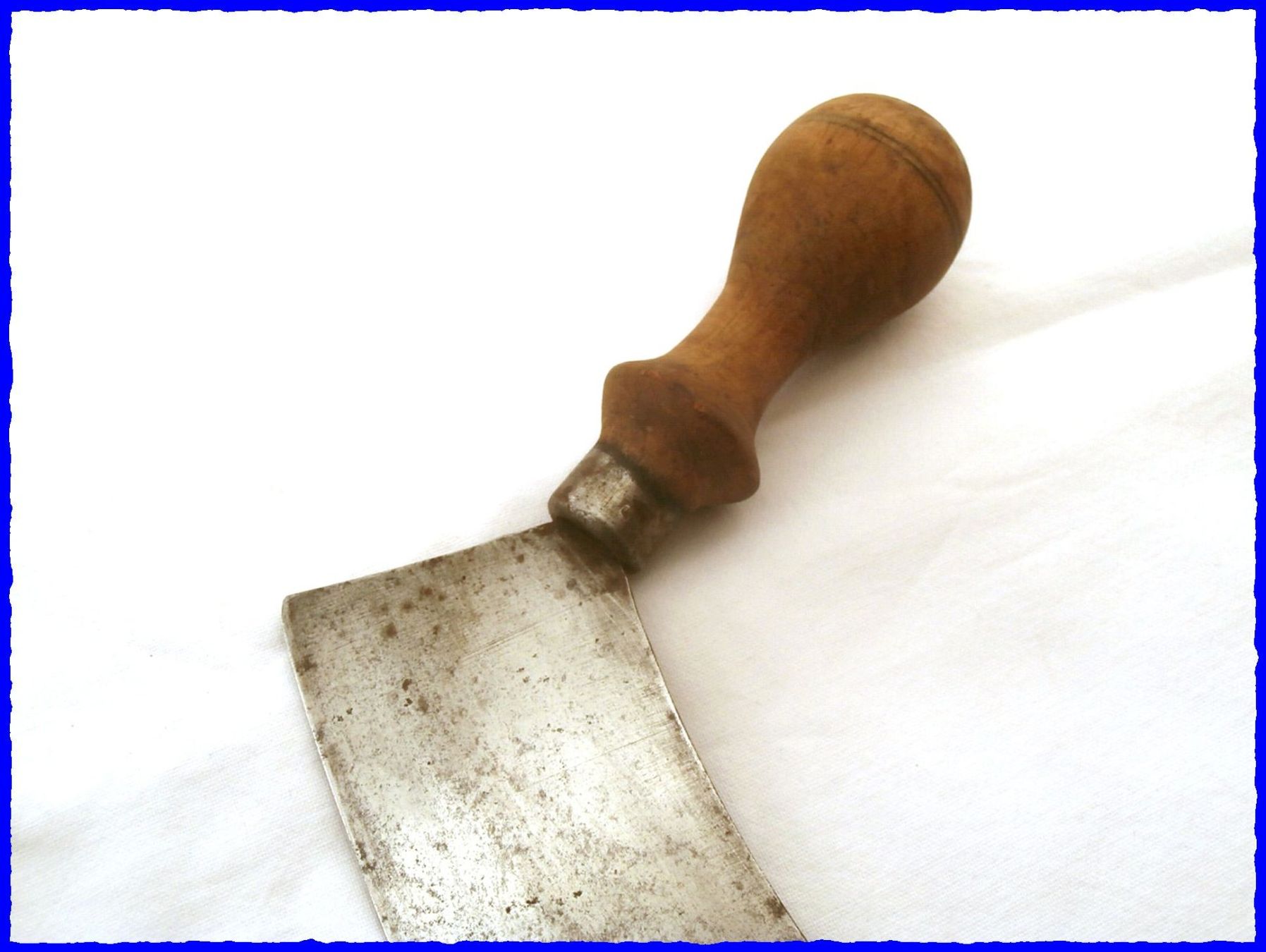 Posate: antikes WIEGEMESSER - Kräutermesser - gemarkt "WG" – Usato da Worblaufen venduto da Re_mo81 6