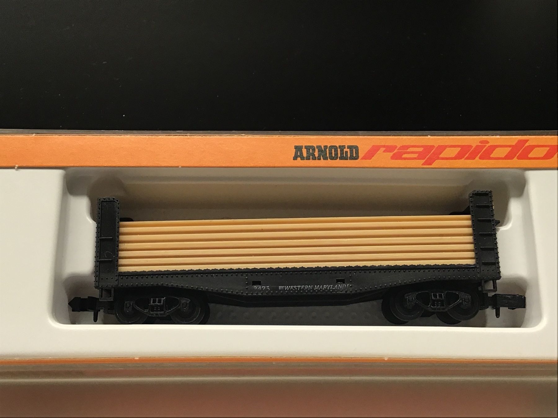 Arnold Modellini di ferrovie: Arnold Rapido 0485 - Bahnwagen – Usato da Männedorf venduto da Modell-Spezialisten