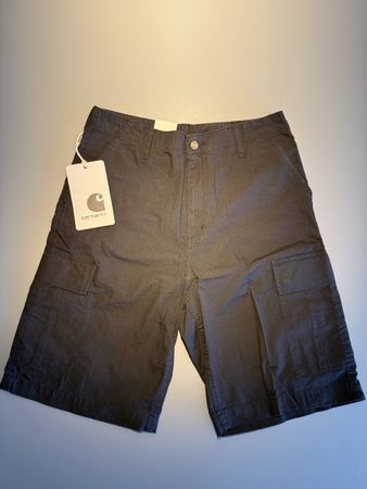 Carhartt WIP Herren Cargo Shorts, Schwarz, Size 30, Neu