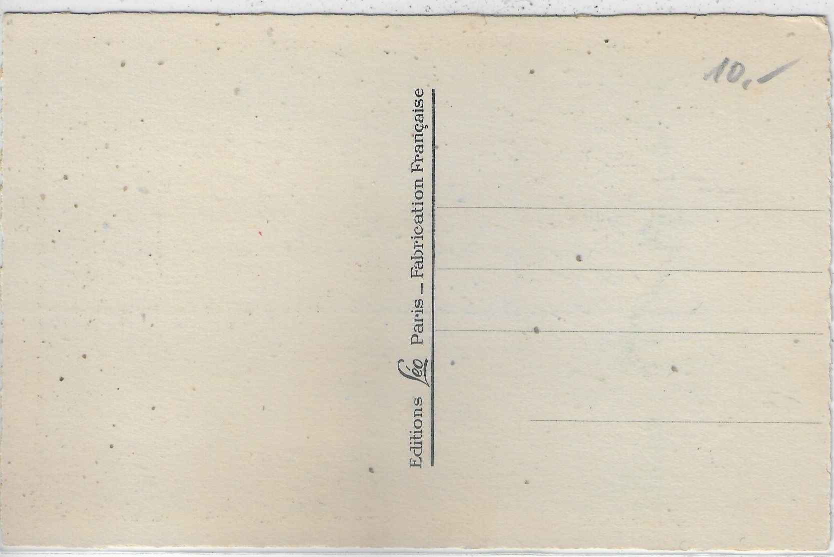 Cartoline postali: Leo Paris 111 - A qui ma fleur! – Usato da Ettingen venduto da Kartenplanet 1
