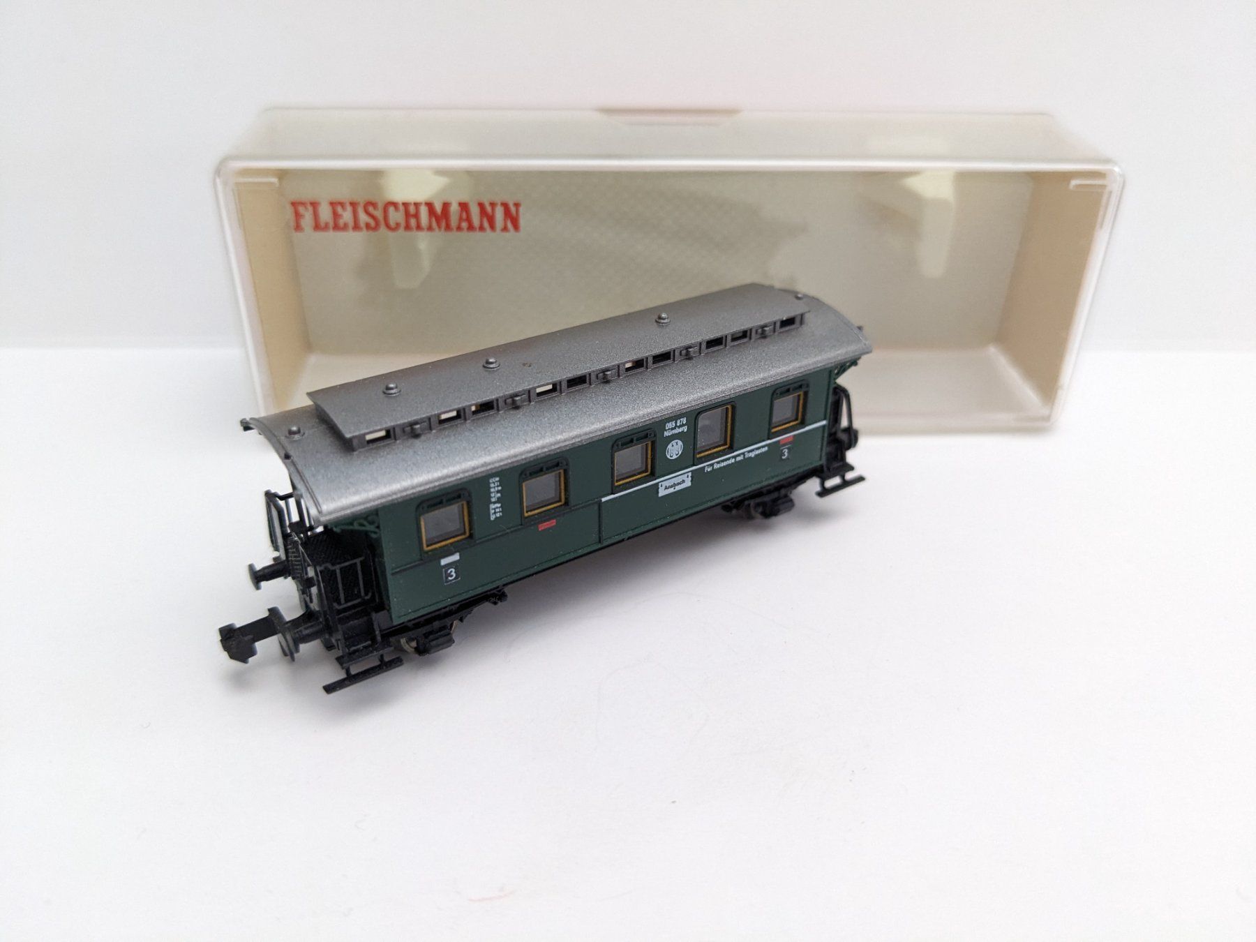 Fleischmann Modelleisenbahnen: Fleischmann Piccolo 8067 Personenwagen N – Gebraucht aus Gland von