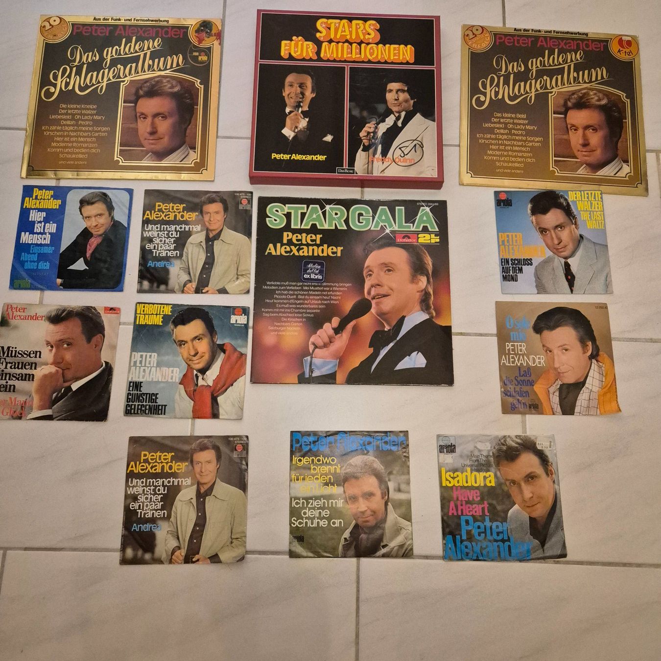Dischi in vinile: Peter Alexander Schallplattensammlung – Usato da Arni AG venduto da kurtrmeier
