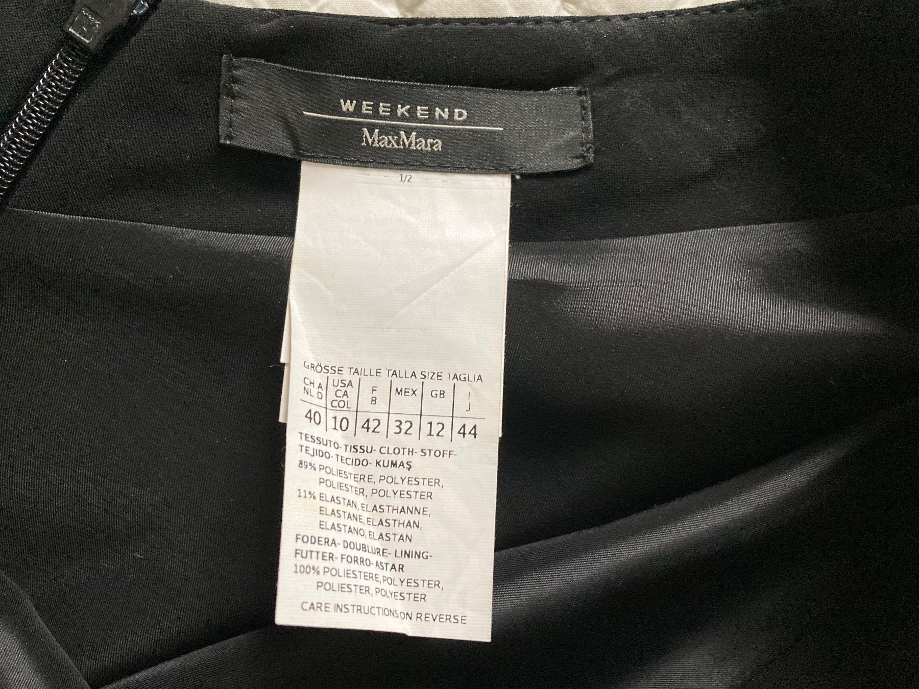 Max Mara Vestiti: Max Mara Weekend: schwarzes Etuikleid – Usato da Zürich venduto da ann_ngp7 1