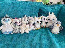 Ty zuckersüsse Stofftiere Sammlung Einhorn, Pinguin etc.