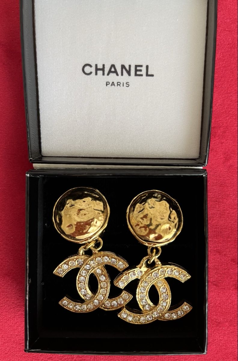 Chanel Orecchini pendenti & Orecchini a lobo: CHANEL Ohrclips – Usato da Widen venduto da evce1318 5