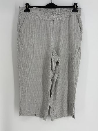Luftige gestreifte 7/8 Hose Gr. 44/46 von Bianca
