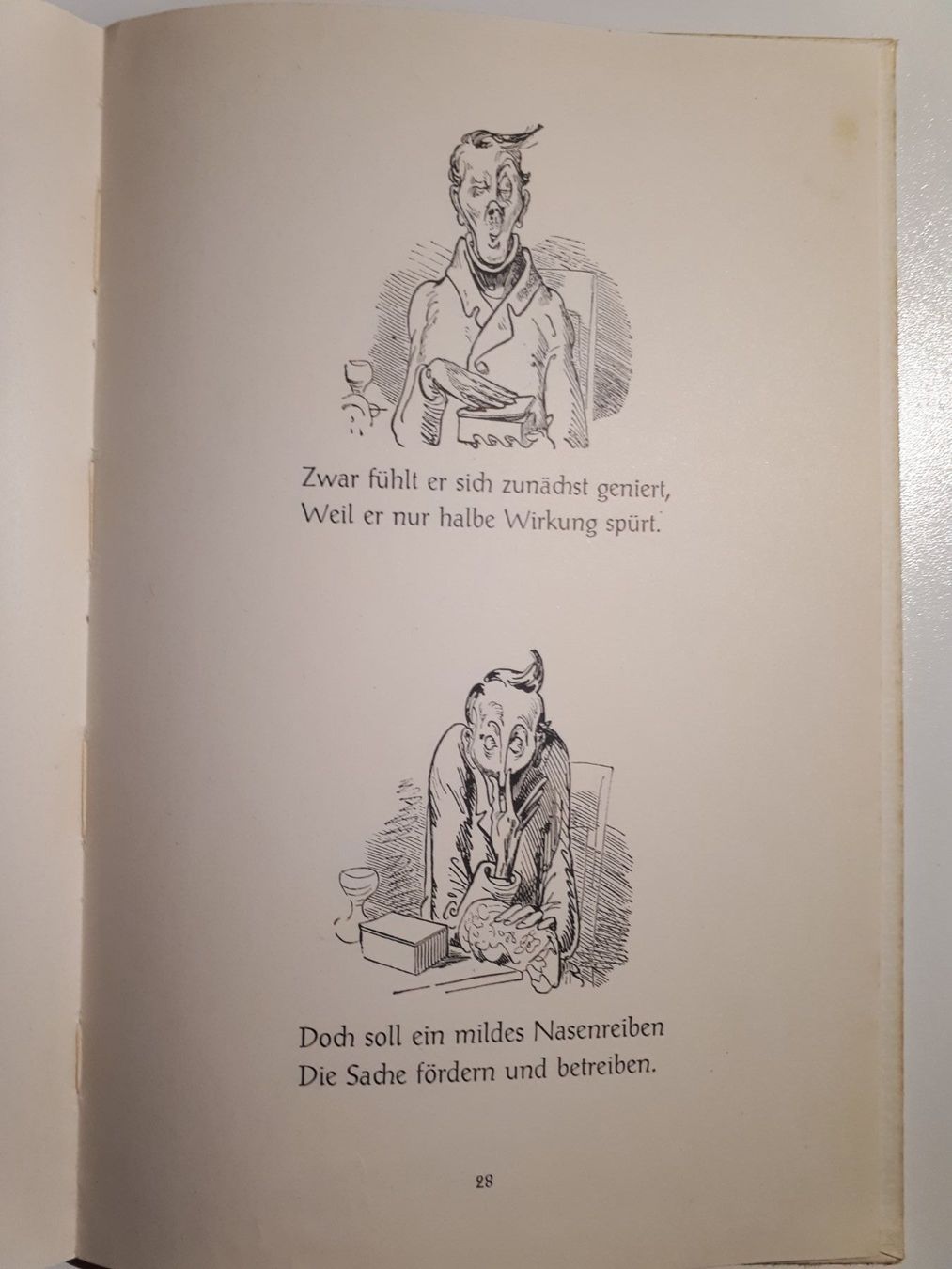 Libri: Wilhelm Busch: Die kühne Müllerstochter – Usato da Dietikon venduto da Buchantiqdietikon 2