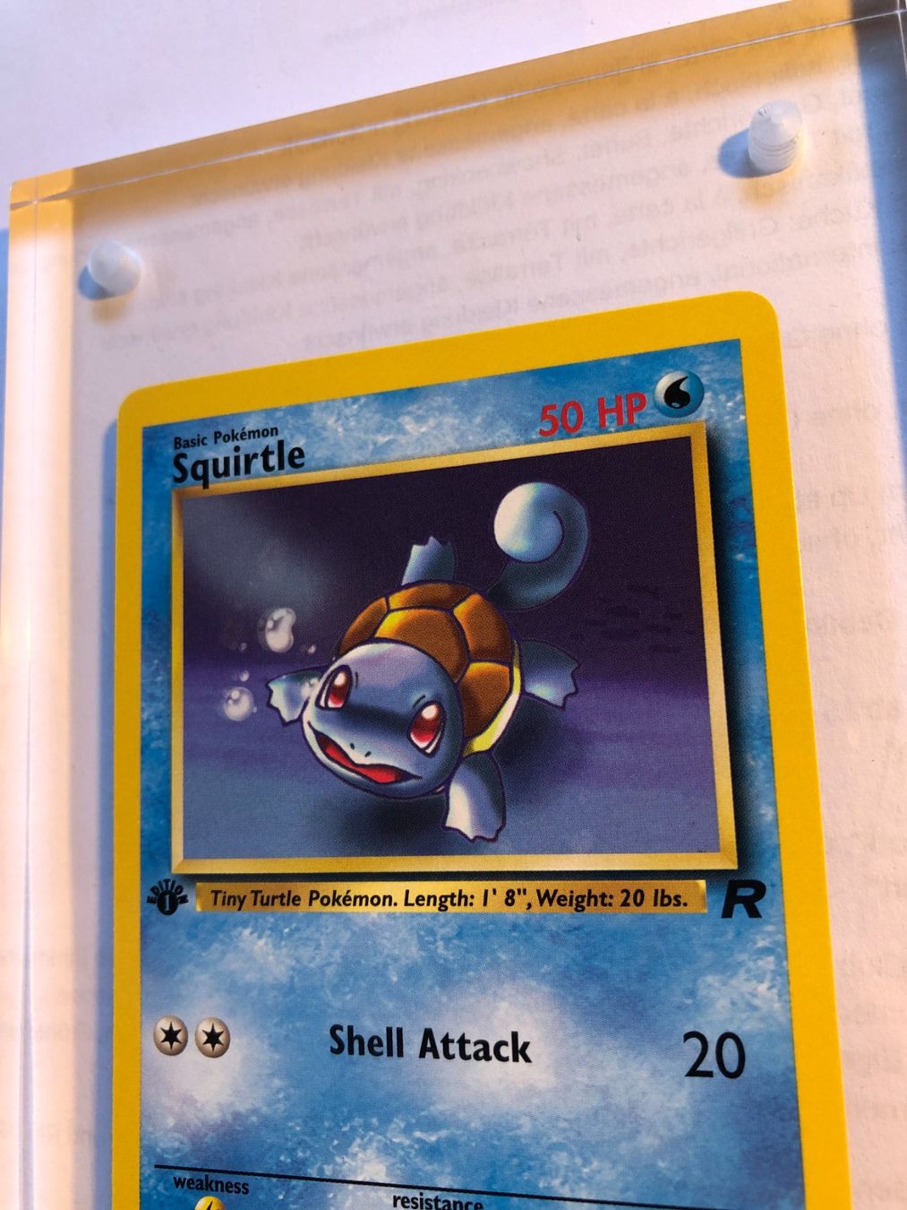 Sammelbilder & Trading cards: Squirtle 1st Team Rocket - MINT - ab 1.- – Gebraucht aus Giubiasco von dan_pr8b 3