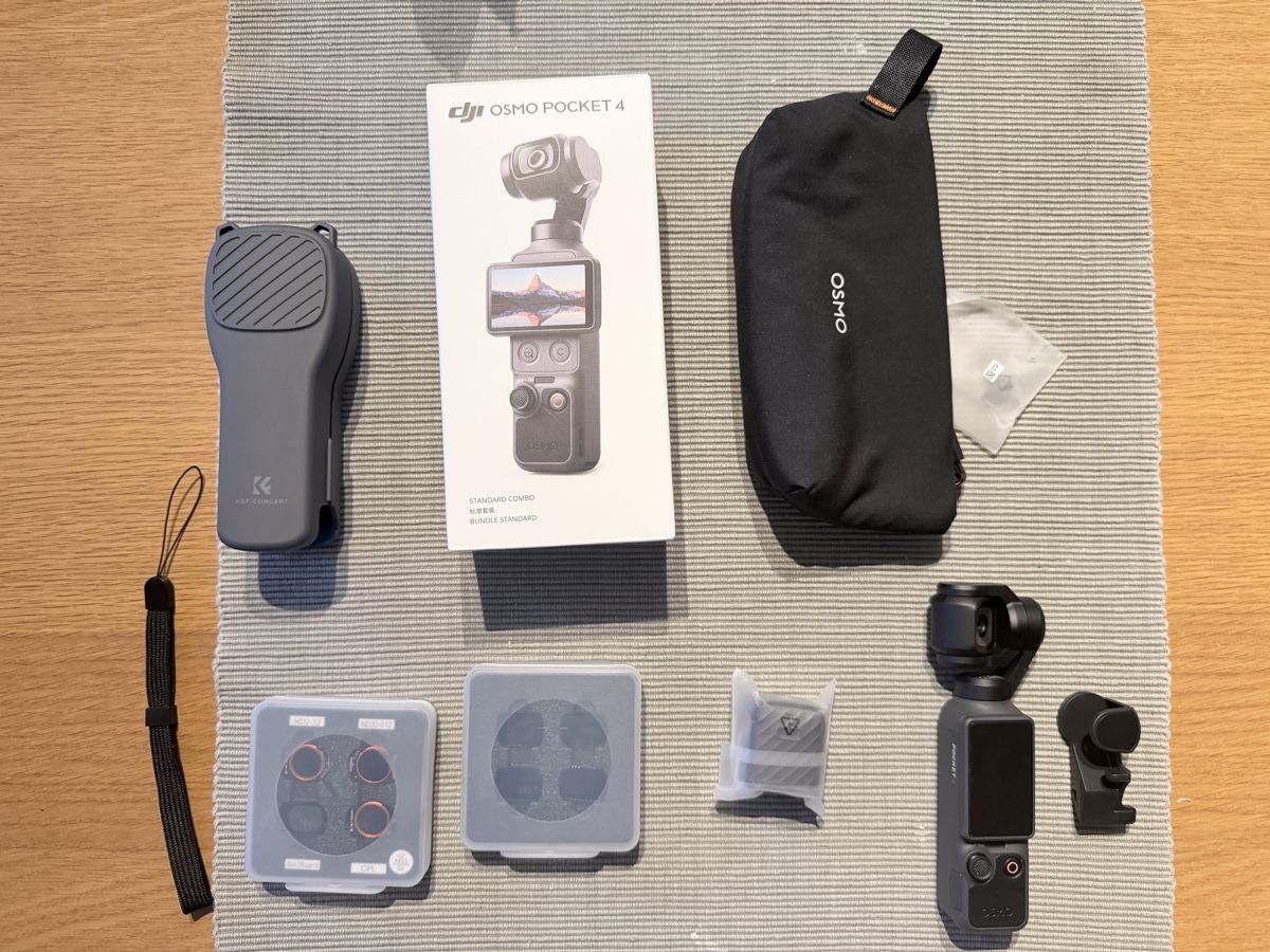 DJI Action Cam: Dji Osmo Pocket 4 Standard Combo – Usato da Stäfa venduto da Briizer13 5