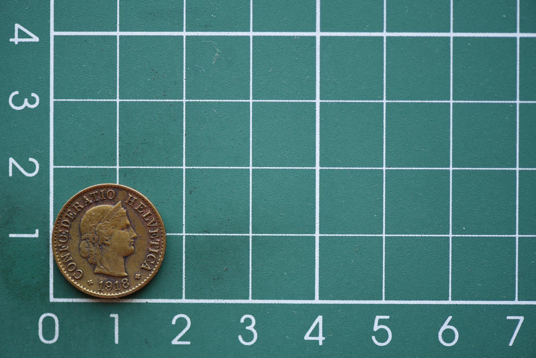 Tutti le monete: messing 5 rappen 1918 – Usato da Laupen BE venduto da Gufi57