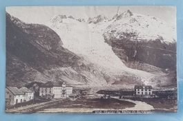 Gletsch - Rhonegletscher - Hotel vor Anbau - sehr selten