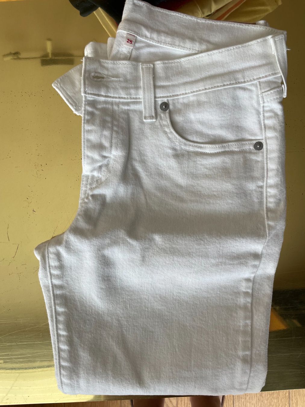 Levi's Jeans: White LEVI's Jeans, Size 25. – Usato da Crans VD venduto da RM0709 4