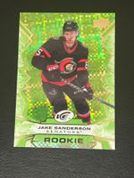 Jake Sanderson 2022 Green Ice Rookie Ottawa Senators