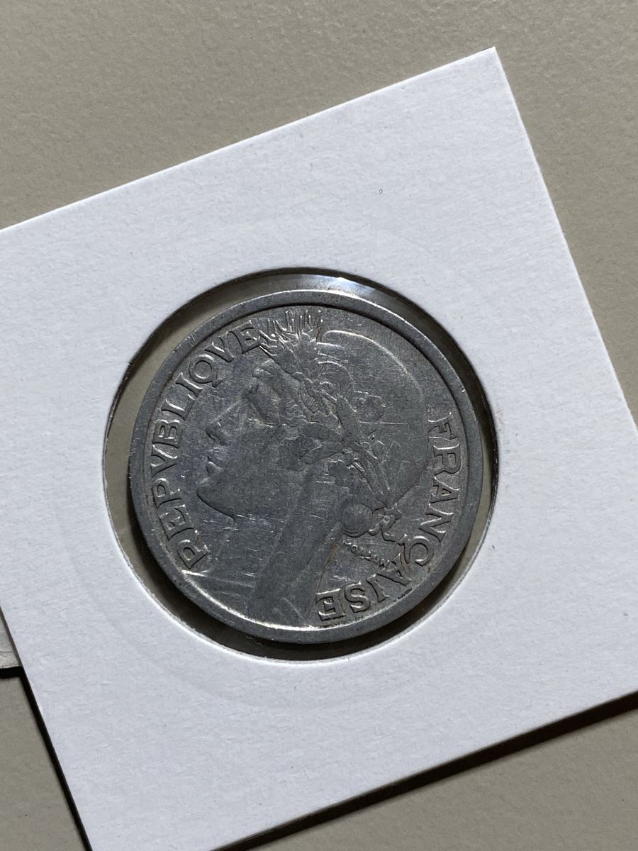 Alle Münzen: France - 2 francs - 1941 – Gebraucht aus Payerne von Mike1682 1