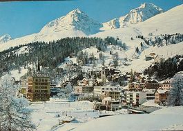 ST. MORITZ Eisfeld, Piz Albana und Piz Julier