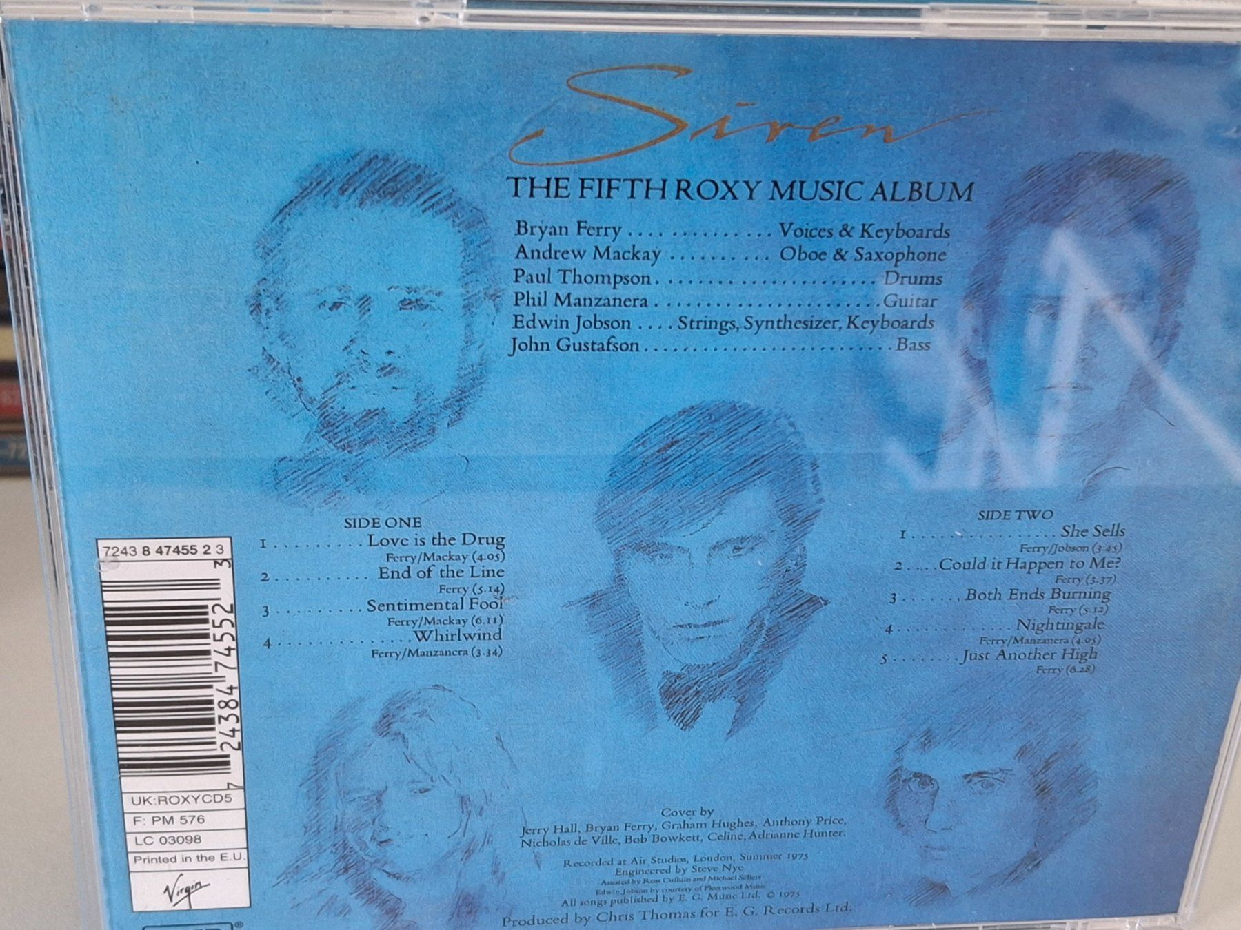 CD: CD Roxy Music - Siren  - Remastered Edition Top! – Usato da Aarberg venduto da Jackup1 1