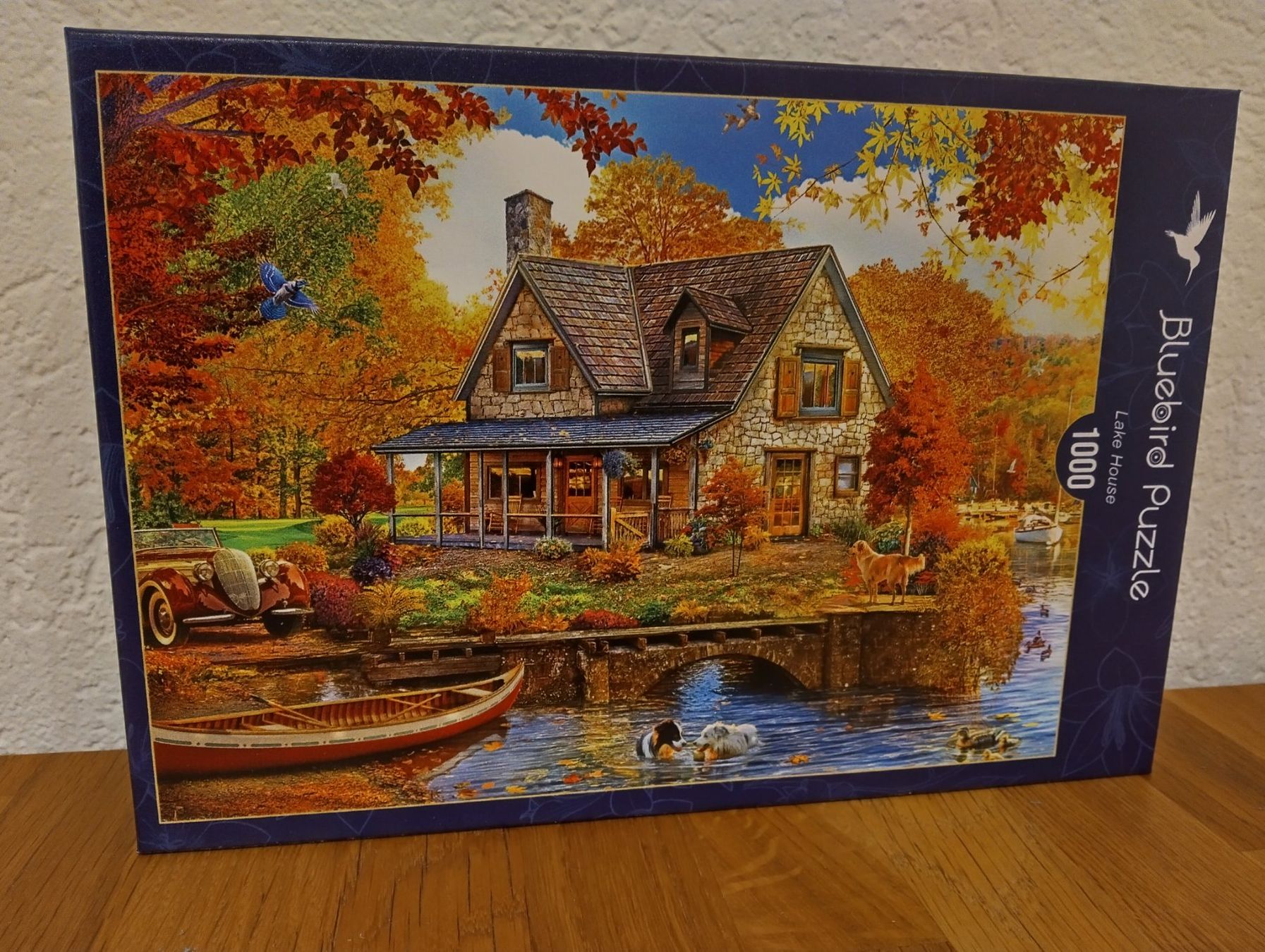 Puzzle: 1000er Puzzle, Bluebird, Lake House – Nuovo (secondo la descrizione) da Full-Reuenthal venduto da Ilor0309