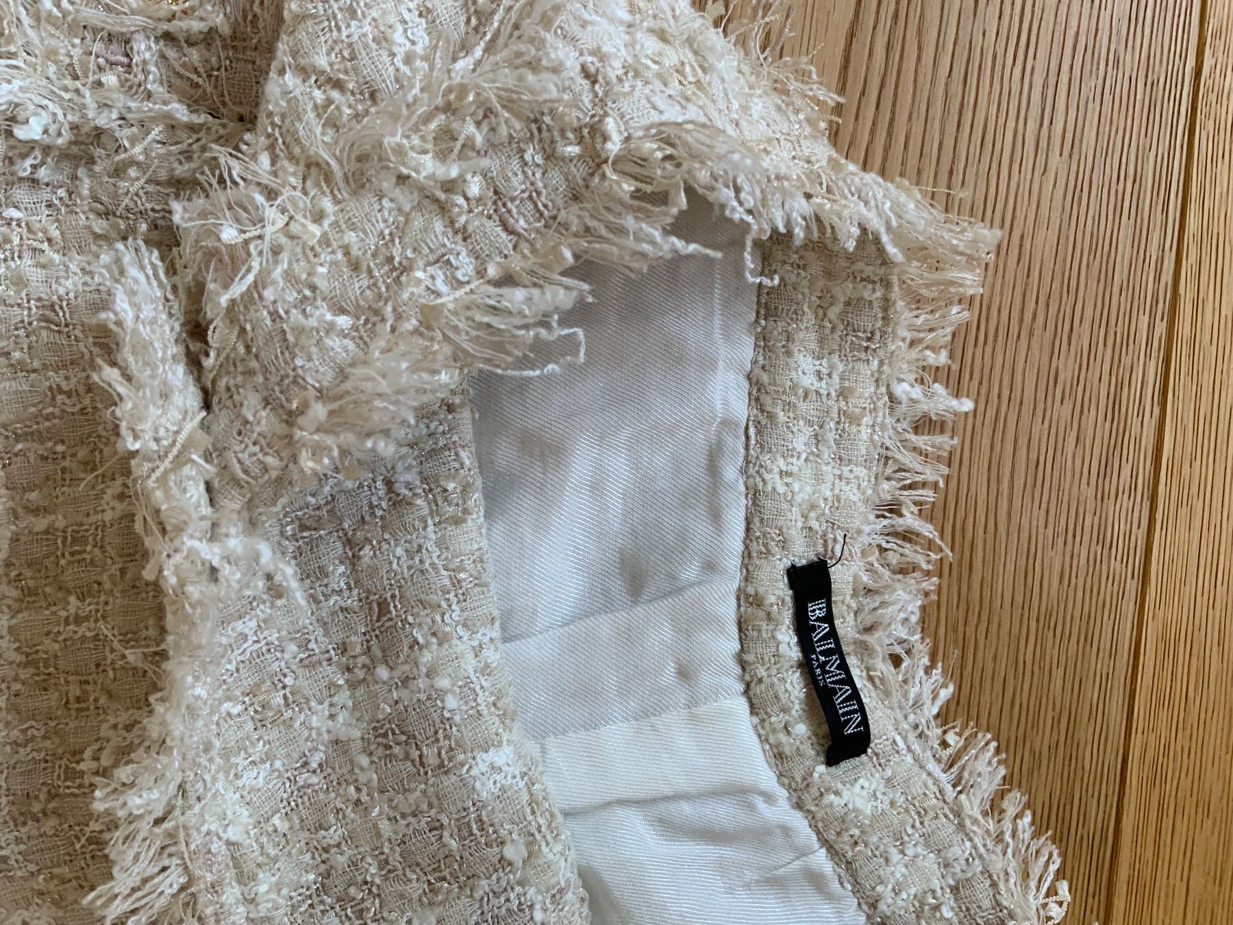 Balmain Pantaloni: Original Balmain Tweed Shorts, Gr. 38/40 – Usato da Reigoldswil venduto da benja01 1