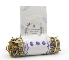 Weißer Salbei & Lavendel Räucherbündel – Reinigung & Entsp..