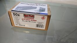 BGS DIY Winkelverbinder 40 x 40 x 40 mm, 50 Stück