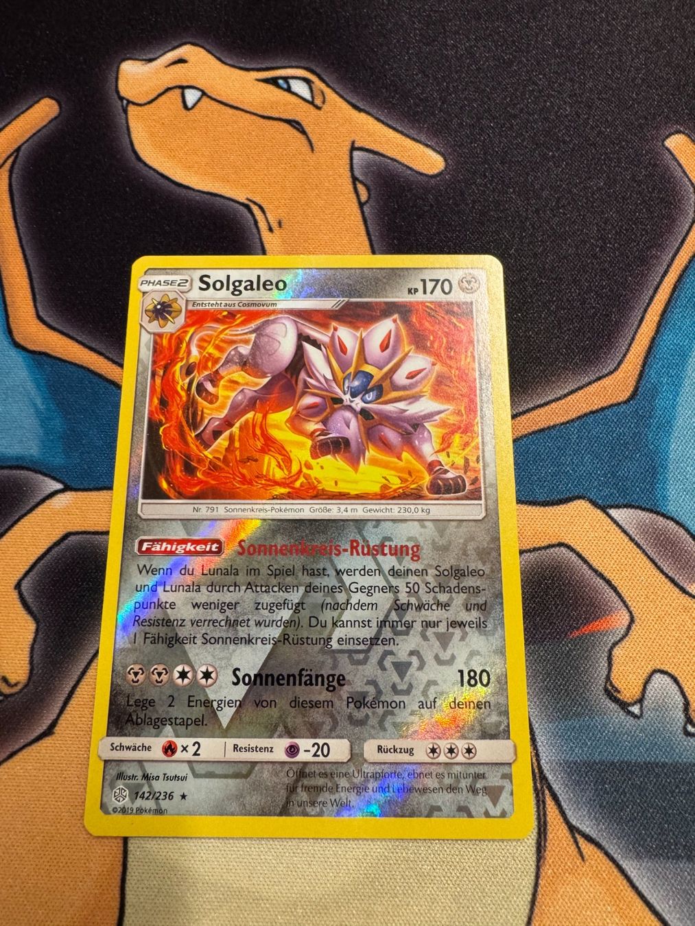 Pokémon Carte collezionabili: Solgaleo (CEC 142) - Reverse Holo - Welten im Wandel – Nuovo (secondo la descrizione) da Bülach venduto da Pfrenzel