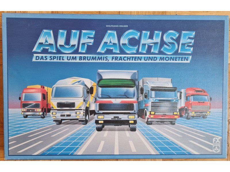 Spiele: Brettspiel "Auf Achse", Erstauflage – Gebraucht aus Zürich von Desmond01