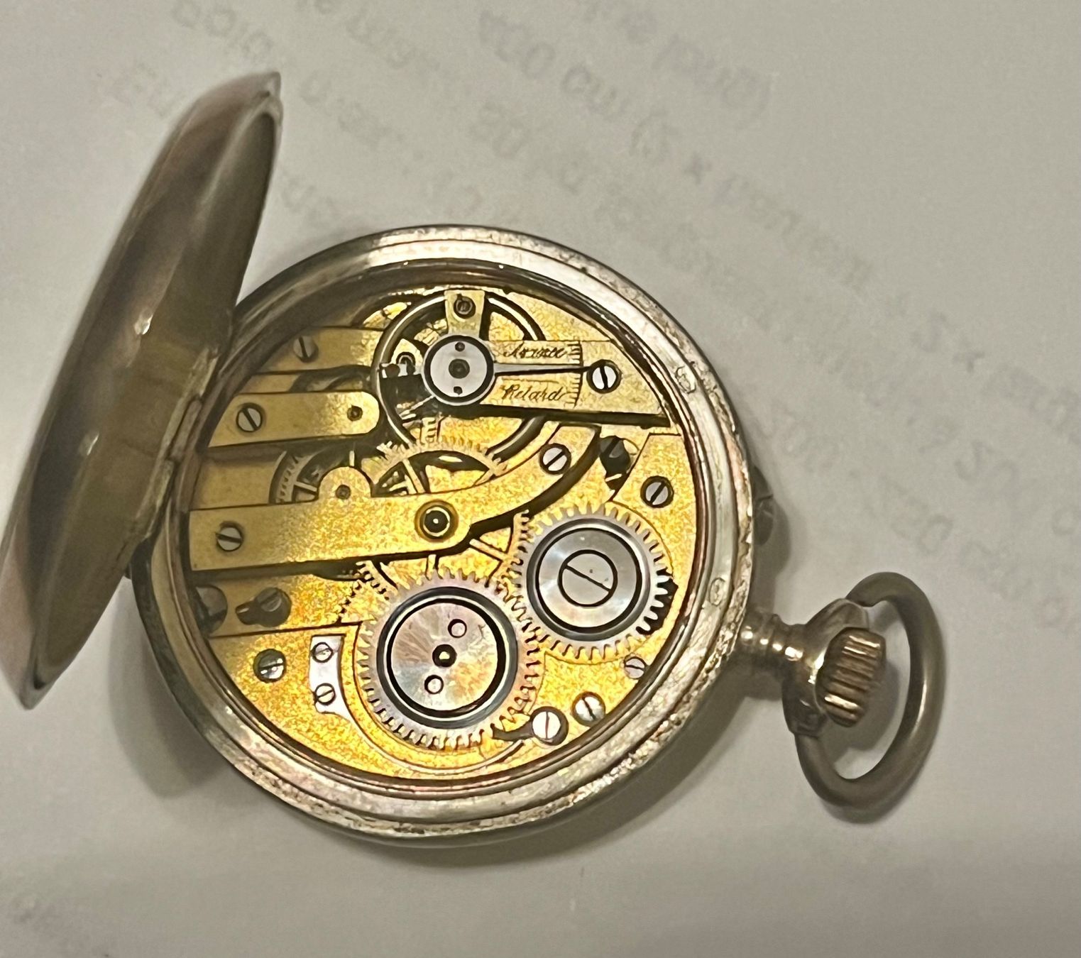 Orologi: Montre de poche ancienne "Panzer", argent 800 – Usato da Chavornay venduto da MD_77 4