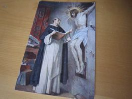No16 Antike Postkarte La Vision de St Thomas ab nur 75 RP