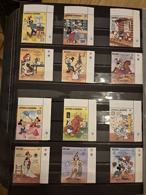 Alle Briefmarken: Briefmarken Donald Micky – Gebraucht aus Basel von jul_hr8h
