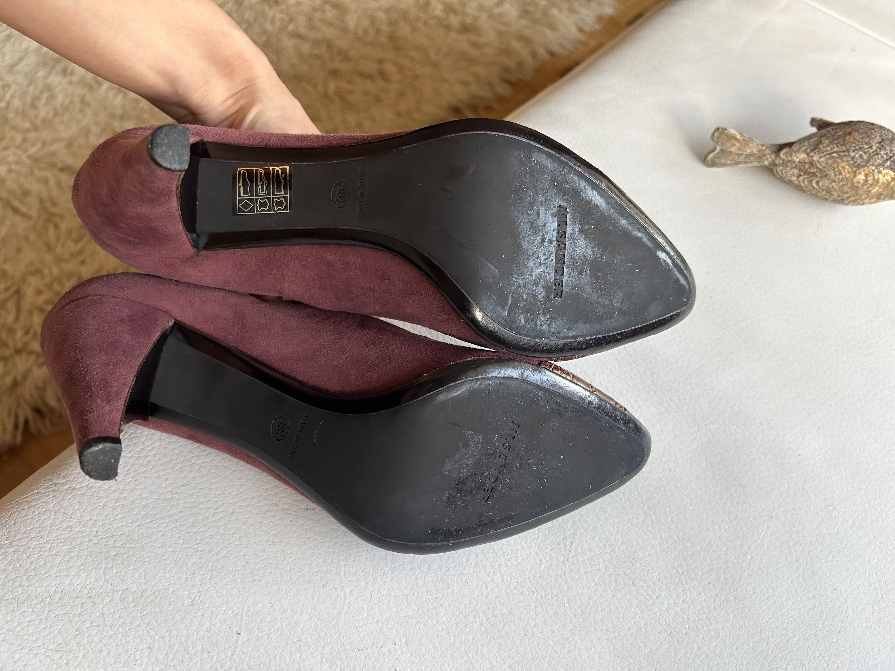 Jil Sander Scarpe da donna: Jil Sander suede heels (38.5) – Usato da Rüschlikon venduto da Tey_sl 8