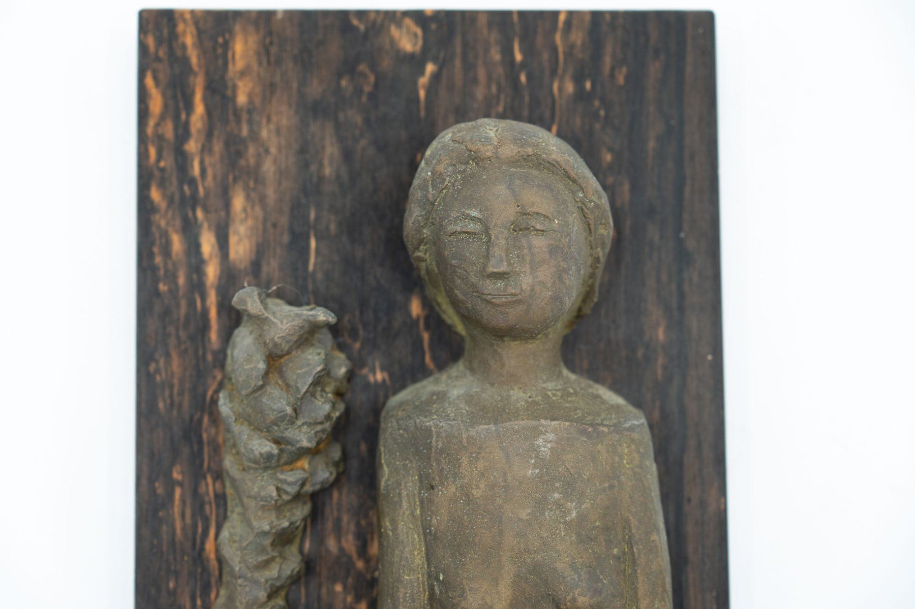 Sculture & Statue: Bronzerelief auf Holz - monogrammiert - Ref. 07/55 – Usato da Au ZH venduto da BrockiAu 5