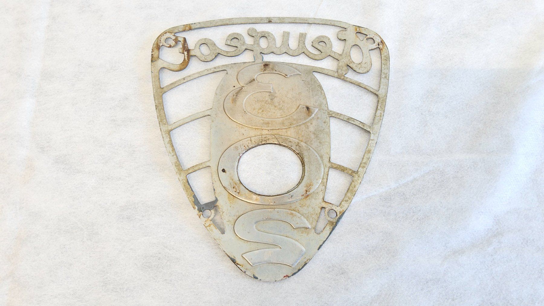 Schilder: Ancien insigne Peugeot 302 – Gebraucht aus Malleray von Frederic24 2