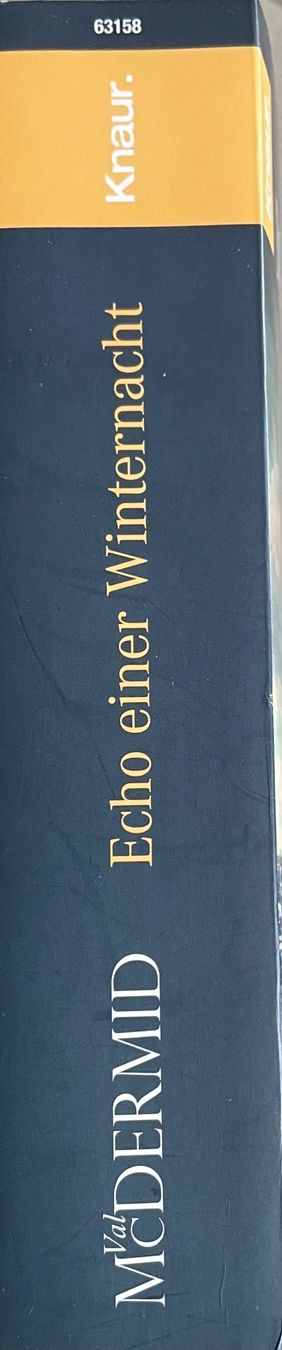 Bücher: ECHO EINER WINTERNACHT - VAL MC DERMID - TASCHENBUCH - NEU – Gebraucht aus Buchs AG von fischli610 2