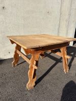 Antiker Schragentisch, Zerlegbar, toll gemacht