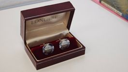 Manschettenknöpfe Longines – Aviation-Motiv