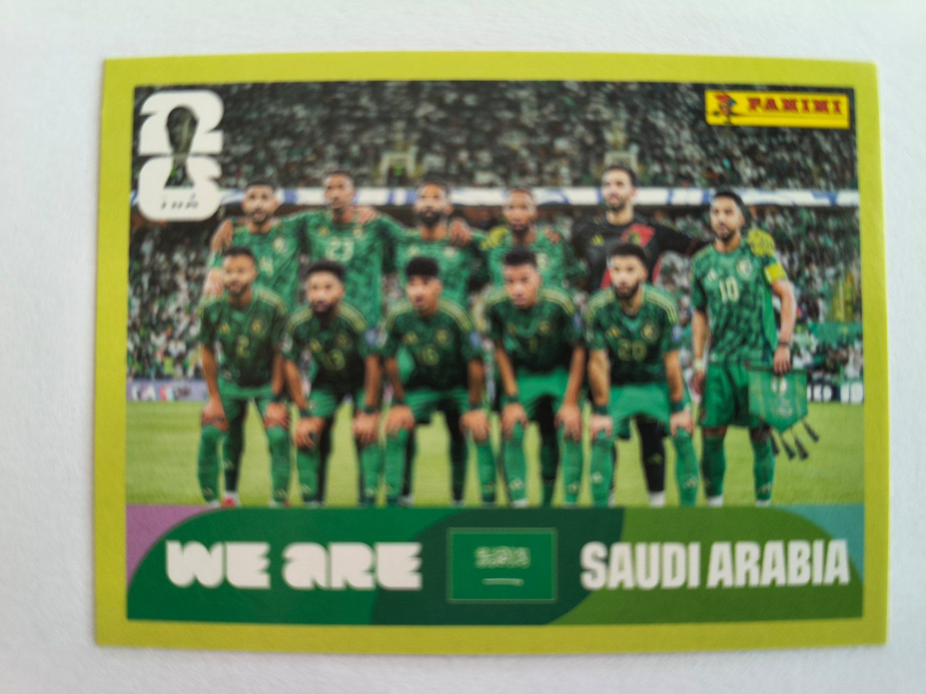 Panini Carte collezionabili: W Cup 2026 Arabie saoudite N°13 – Nuovo (secondo la descrizione) da Fontainemelon venduto da cathare67