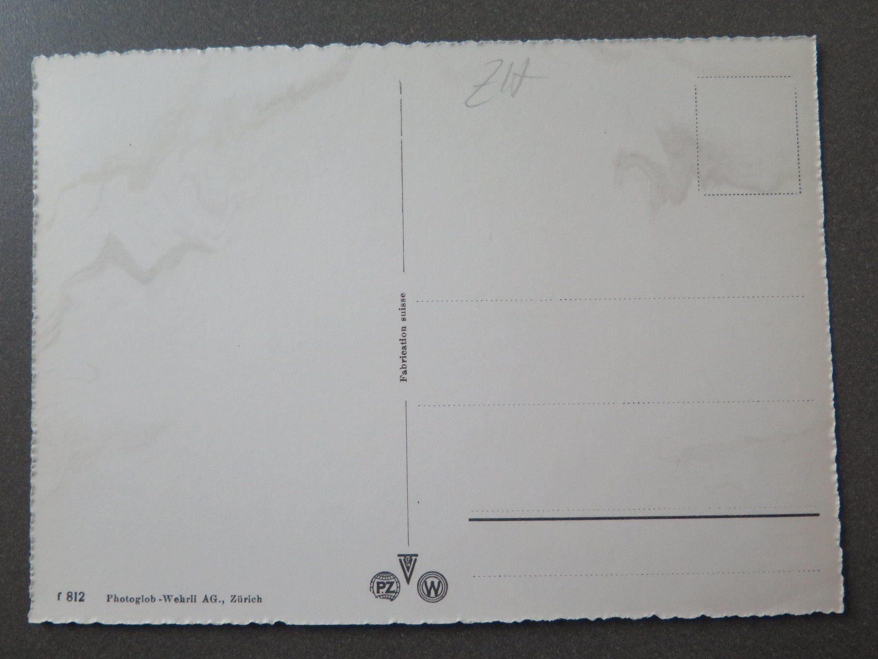 Cartoline postali: ZÜRICH - HOCHHÄUSER LETZIGRABEN MIT TRAM – Usato da Wittenbach venduto da lipasal 2