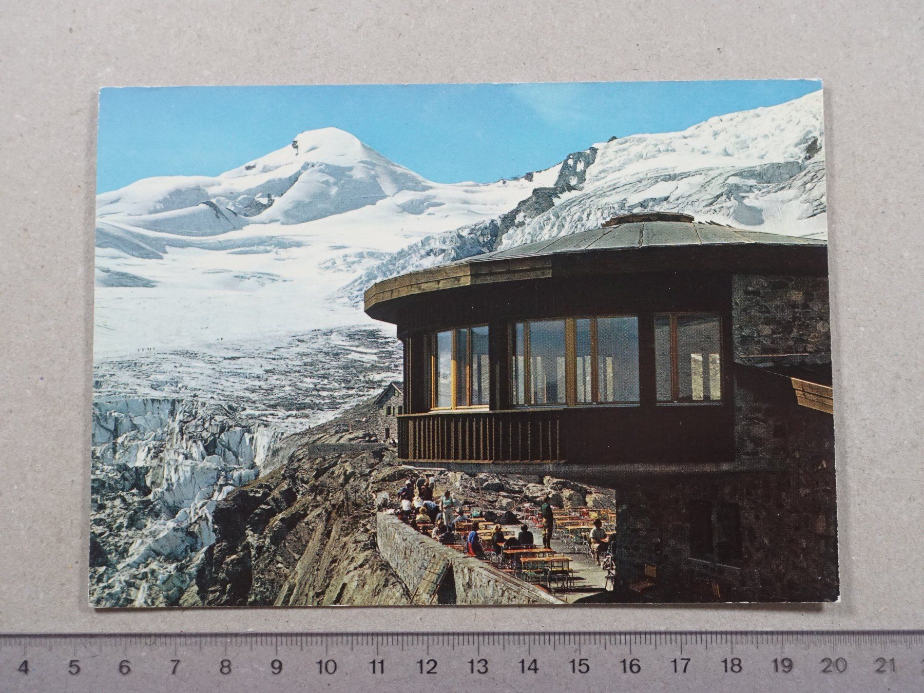 Cartes postales: Saas-Fee, 1984, Längfluh – D'occasion à Lenzburg par fh1