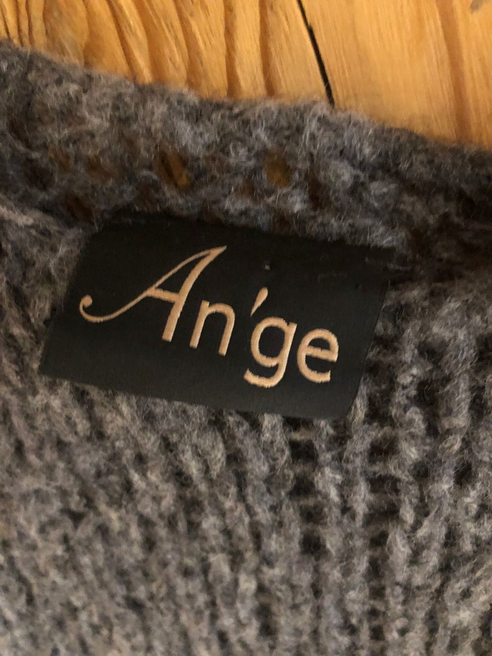Pulls & Sweat-shirts: Ange Pullover Pulli blau grau S 34 Strickpulli – D'occasion à Wald ZH par rotschmuddl 2
