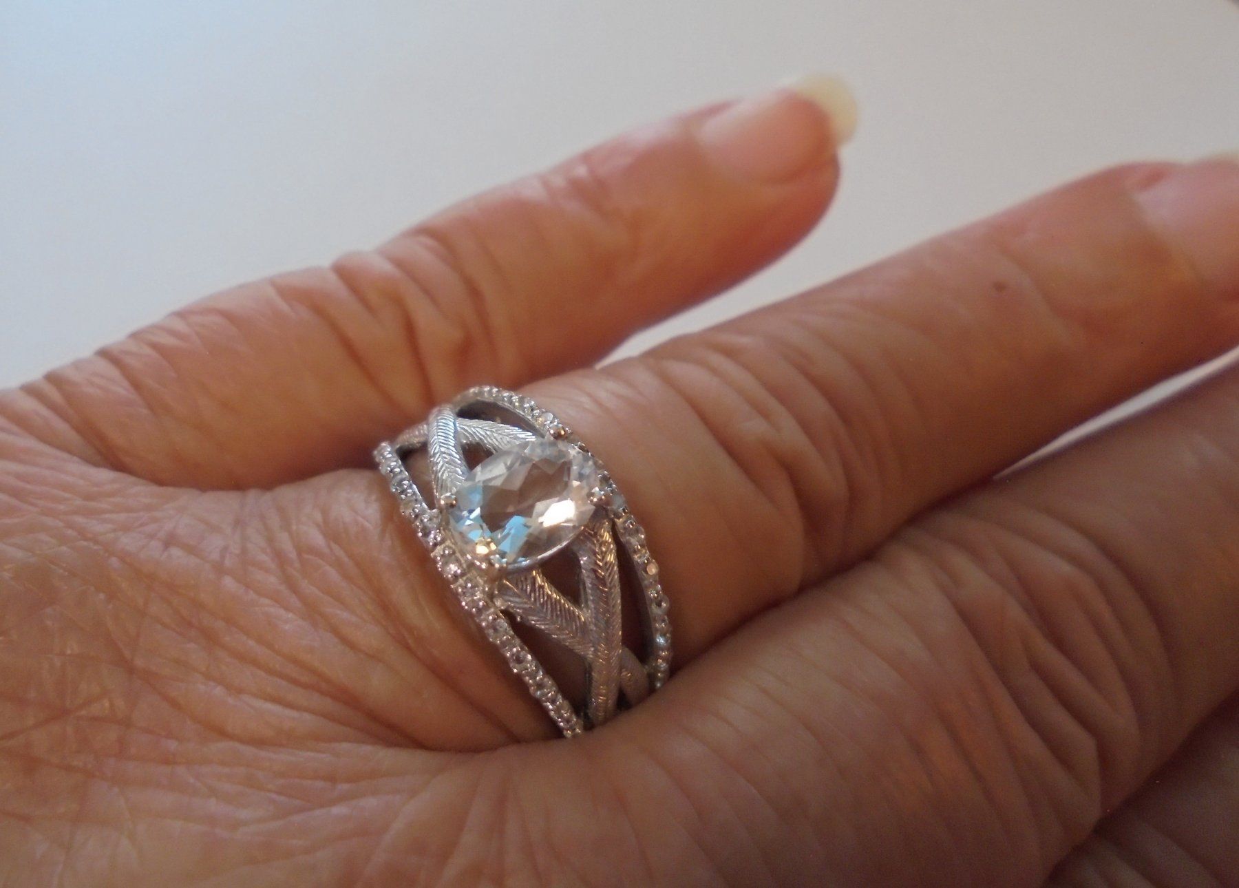 Anelli: Echtschmuck: Silberring 925er mit Petalit (53/17) – Nuovo (secondo la descrizione) da Zuchwil venduto da maumauchi 5