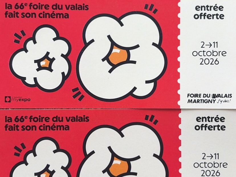Banknoten: 2 Billets Foire du Valais – Neu und originalverpackt aus SIERRE von jeanm01